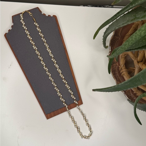 Vintage Napier Pearl Rope Chain Necklace Opera Length - Picture 4 of 8